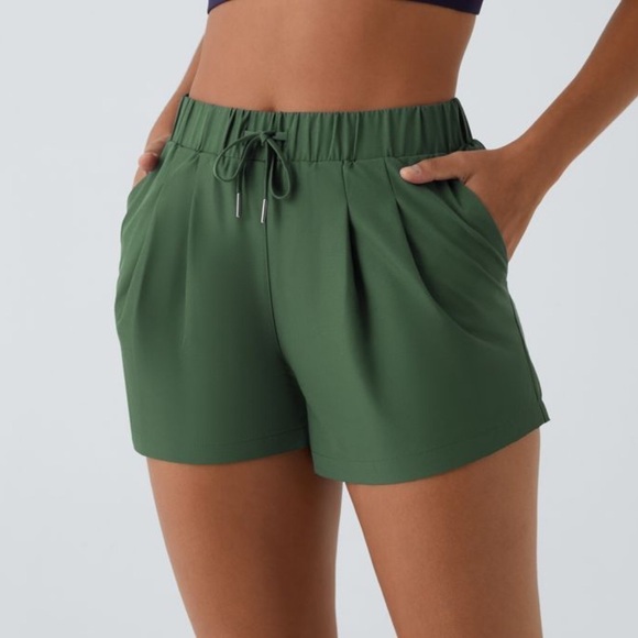 HALARA Pants - Green Women's Shorts